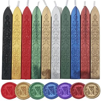 20Pcs Wax Sealing Sticks with Wicks, Mixed Color Waxsealsticks, Wedding - Image 9