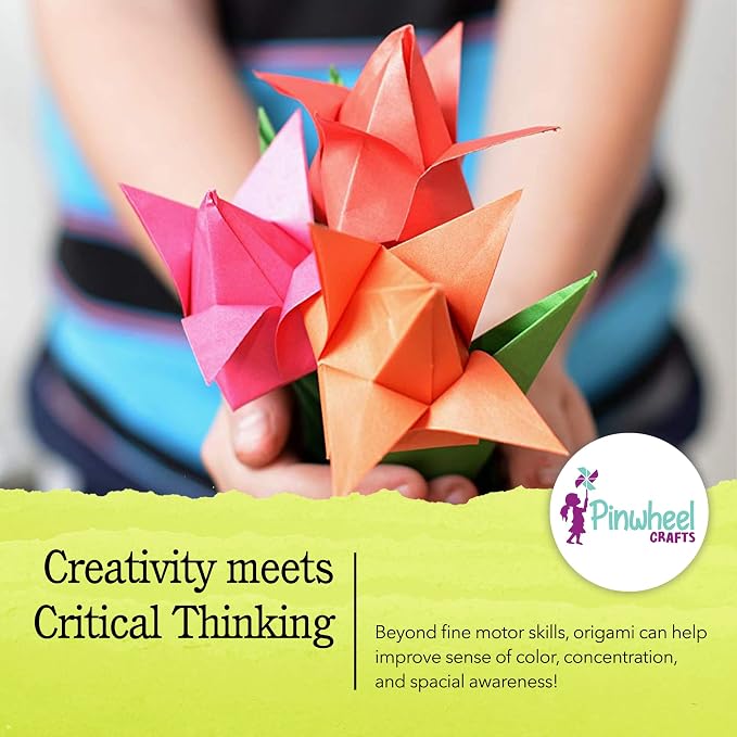 Pinwheel Crafts Origami Papers Kit - Image 4