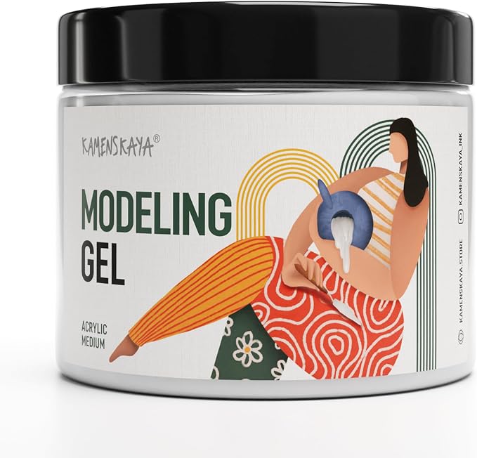 Kamenskaya Gel Medium for Acrylic Paint by Kamenskaya