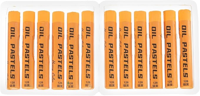 PATIKIL Light Yellow Oil Pastels by PATIKIL