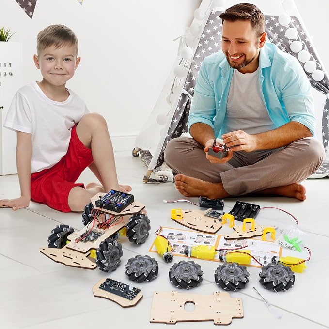 RC Robot Car Kit for Kids Ages 8-12 12-16, STEM Science Kits, STEM Projects - Image 2