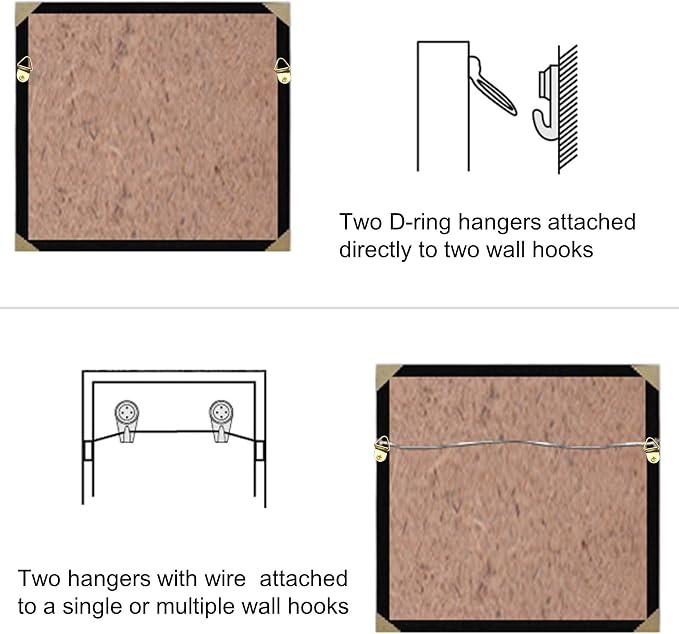 100 Pack Small Triangle Ring Steel Picture Hangers - Image 7