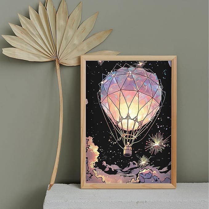 Scratch Paper Art for Adults-Glow in The Dark Scratch Painting Craft Kit|DIY - Image 5