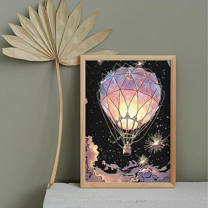 Scratch Paper Art for Adults-Glow in The Dark Scratch Painting Craft Kit|DIY - Image 5