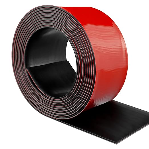Neoprene Rubber Strips Self Adhesive Solid Rubber Sheets, Rolls & Strips by LSGCQ