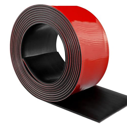 Neoprene Rubber Strips Self Adhesive Solid Rubber Sheets, Rolls & Strips by LSGCQ