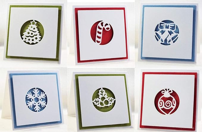 Metal Cutting Dies DIY Merry Christams Embossing Stencil Template Scrapbooking - Image 7