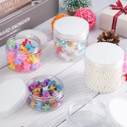 SATINIOR 12 Pack Plastic Container Jars - Image 6