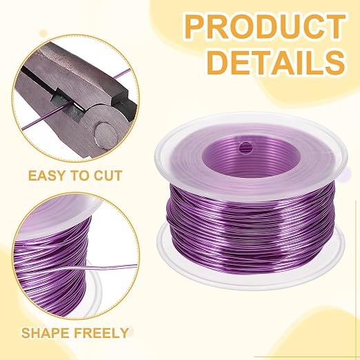 uxcell 18 Gauge / 1mm Anodized Aluminum Wire - Image 3