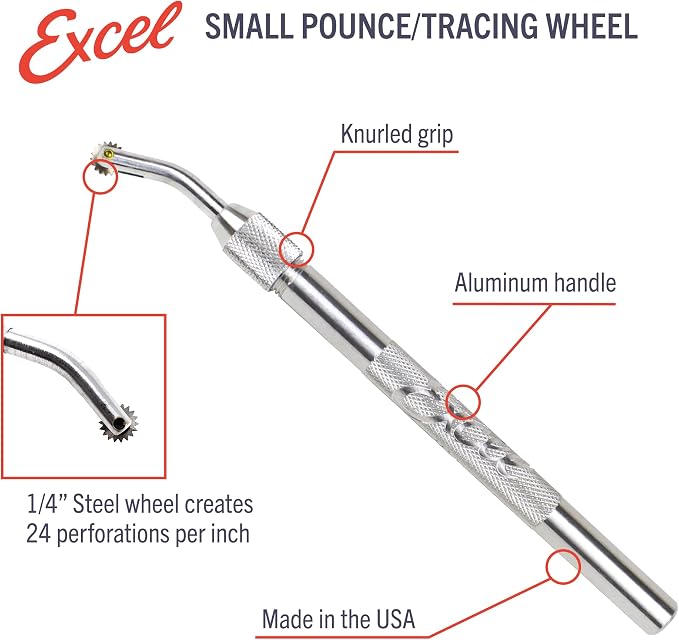 Excel Blades Pounce Wheel - Image 2
