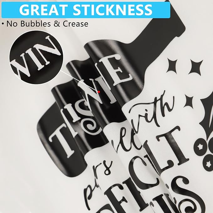 Guangyintong Black HTV Heat Transfer Vinyl Rolls - Image 5