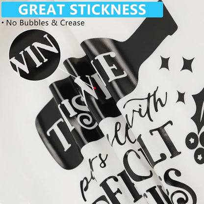 Guangyintong Black HTV Heat Transfer Vinyl Rolls - Image 5