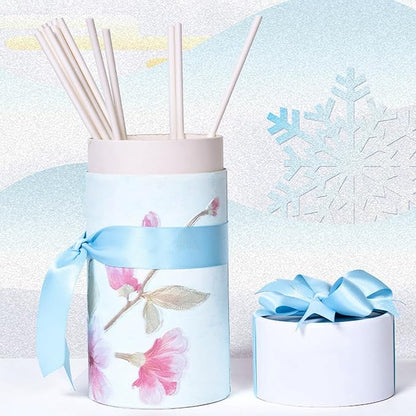 1" x 100 Yards Sky Blue Polyester Satin Ribbon Single Faced Bulk Fabric Ribbons - Image 4