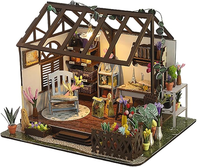 This DIY Miniature Building Set Helps You Create Your own Cozy Greenhouse by GLASSMARC