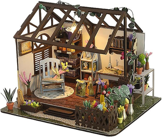 This DIY Miniature Building Set Helps You Create Your own Cozy Greenhouse by GLASSMARC