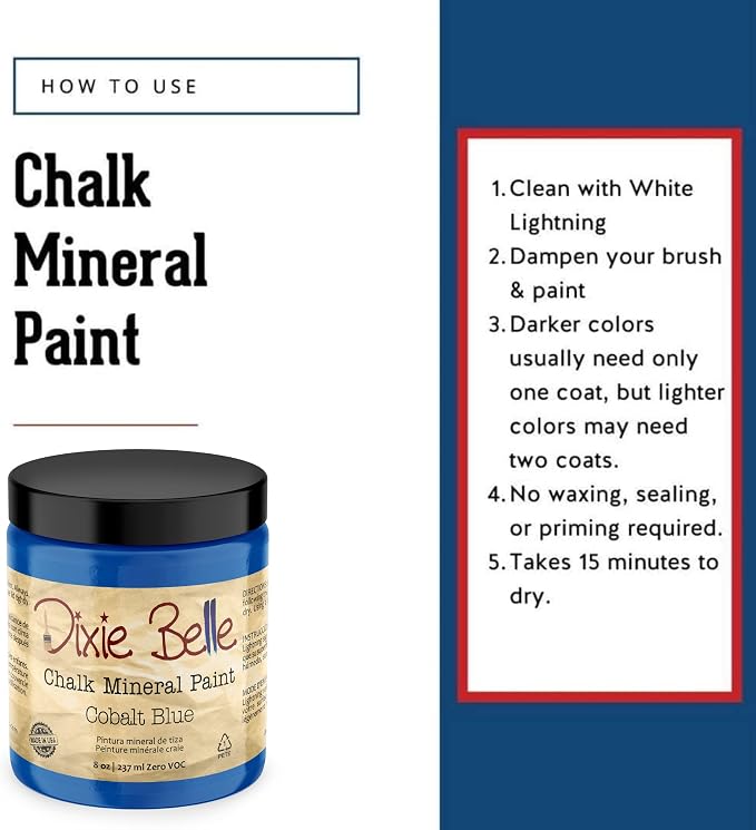 Dixie Belle Paint Company Chalk Finish Furniture Paint - Image 3