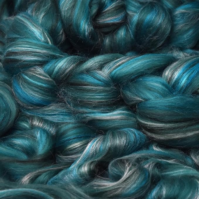 Merino Silk Luxe Tonal Designer Blend. Superfine Merino, Mulberry Silk - Image 5