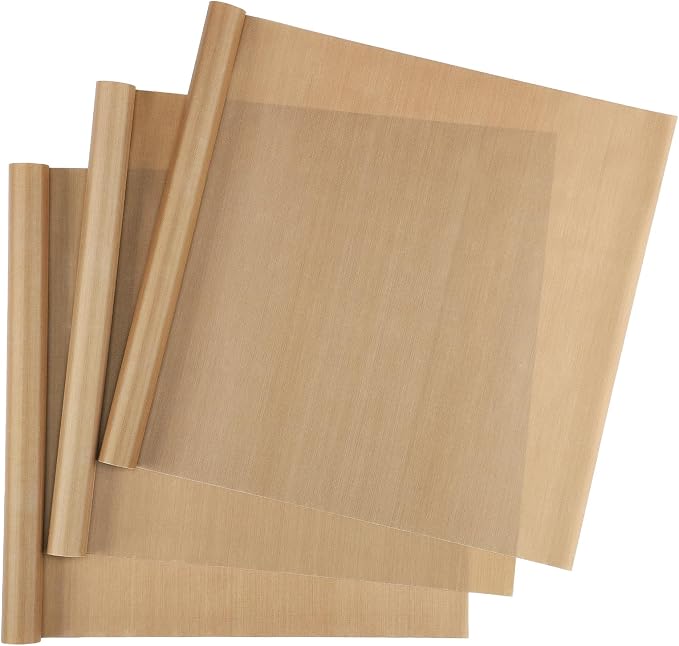 Svaldo Teflon Sheets for Heat Press 16x24, 3 Pack, Heat Press Paper for T Shirts by Svaldo