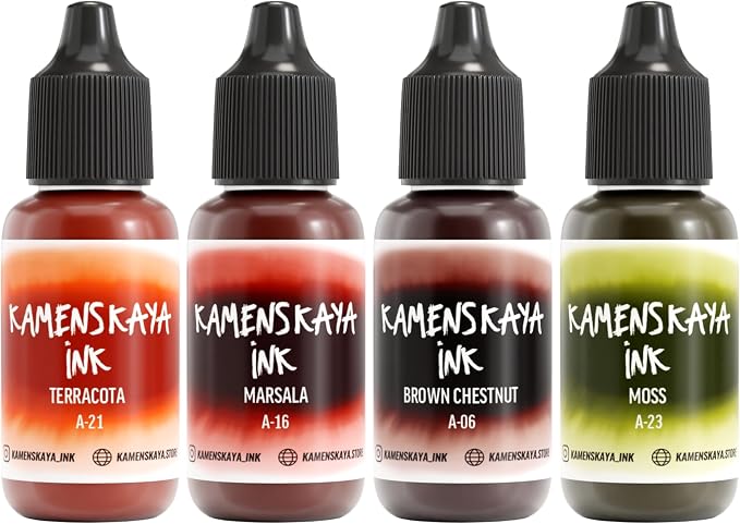 Alcohol Ink Set by Kamenskaya