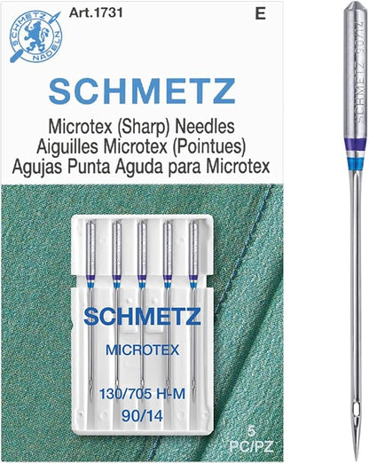 SCHMETZ Microtex Sharp Sewing Machine Needles - Image 4