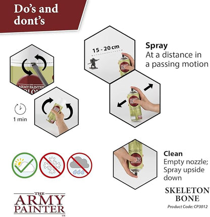 The Army Painter Color Primer Spray Paint, Skeleton Bone, 13.5oz - Image 4