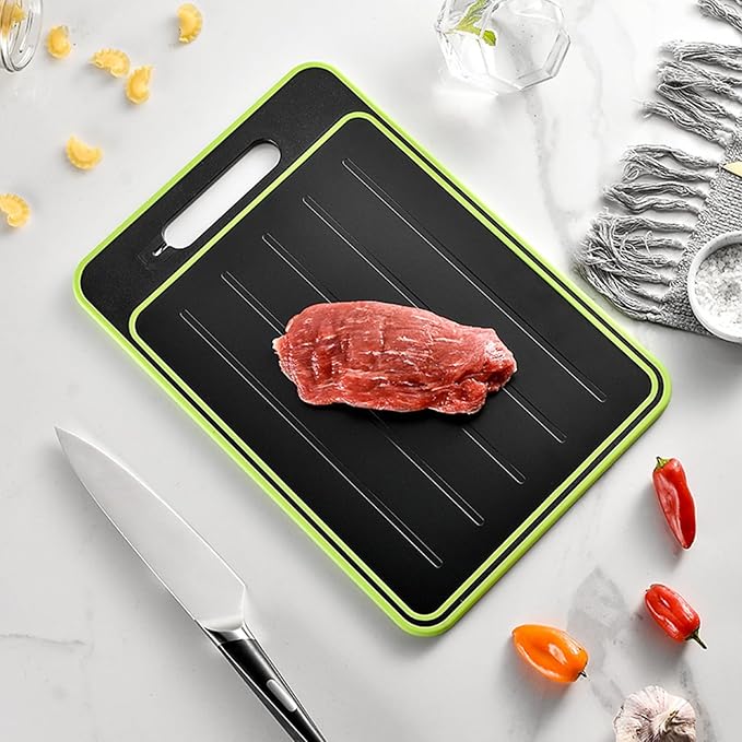 Cutting Board Double Sided, Large Size+Small Size, Food Grade Stainless steel - Image 7