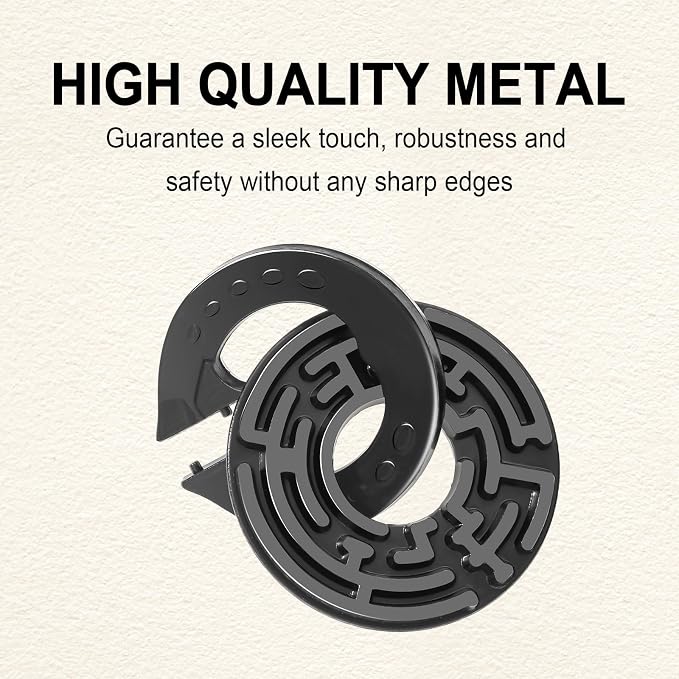 9 PCS Metal Brain Teaser Puzzles Logic Metal Puzzle - Image 2
