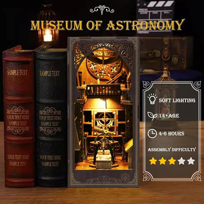 Book Nook Kits for Adults, 3D Printed DIY Miniature House Kit Astronomical - Image 2