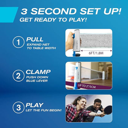 PRO SPIN All-in-One Ping Pong Set - Image 4
