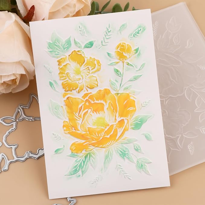 BAOFALI 3D Embossing Folder and Metal Die Set - Image 3