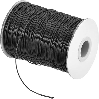 MECCANIXITY Waxed Cord 1.2mm Waxed Polyester Cord 175 Yard Wax String by MECCANIXITY