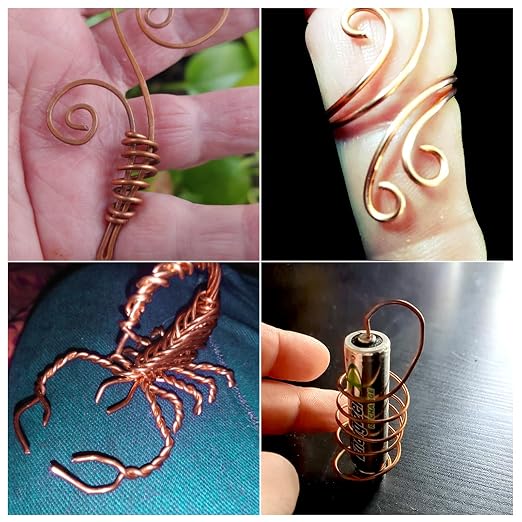 8 Gauge3.2 mm 6.5 feet 5 oz 99.9% Dead Soft Copper Wire - Image 6