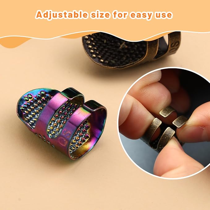 Sewing Thimble, Thimbles for Hand Sewing, Metal Thimbles for Hand Sewing - Image 4