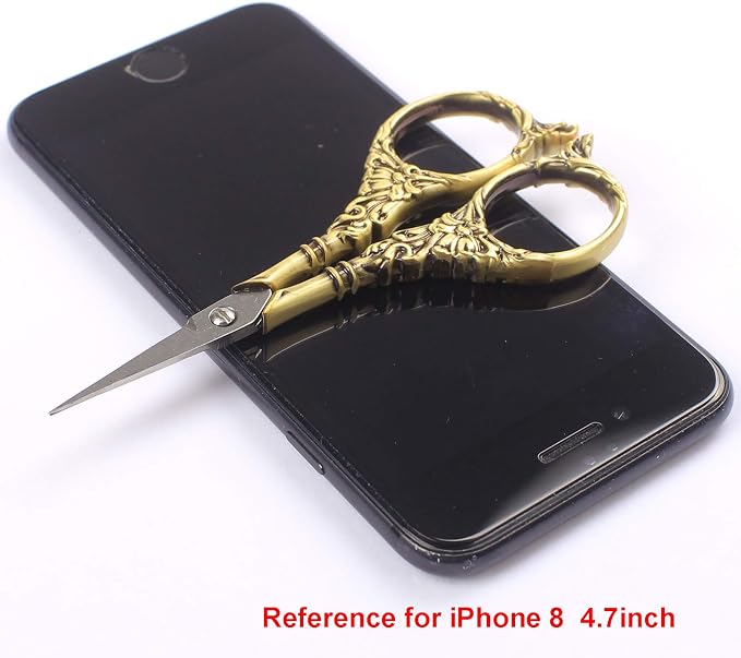 BIHRTC Vintage European Style Scissors Stainless Steel - Image 5