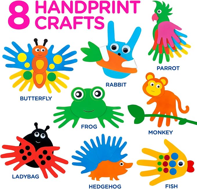 Arts and Crafts Kit for Toddlers Ages 3+ Years. Easy Animal Crafting for Kids - Image 2