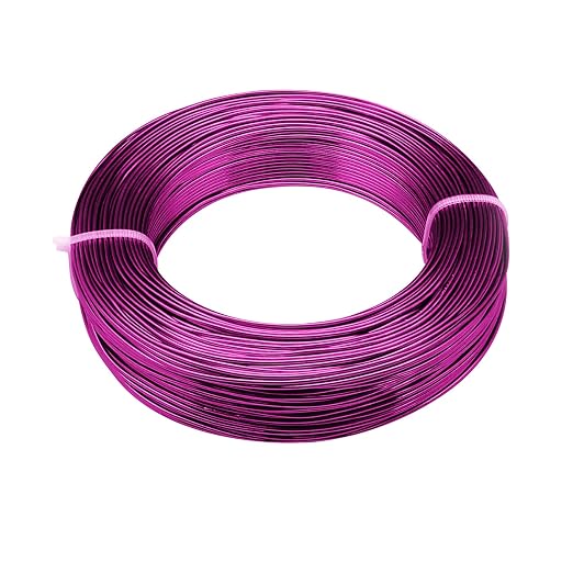 3mm Aluminum Craft Wire, 50 Feet 9 Gauge Bendable Anodized Metal Wire by YuxingK