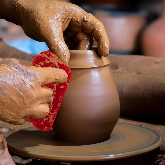 DIYOOHOMY Pottery Ribs for Pottery Tools and Clay Tools, Soft Silicone Ceramic - Image 3