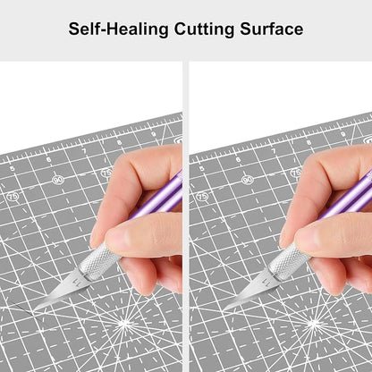 Headley Tools 12"x12" Rotating Cutting Mat, Self Healing Mat - Image 6