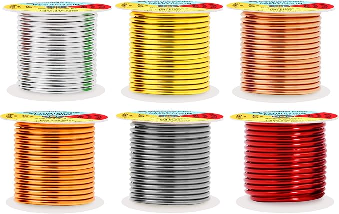 Mandala Crafts 10 Gauge Anodized Aluminum Craft Wire by MandalaCrafts