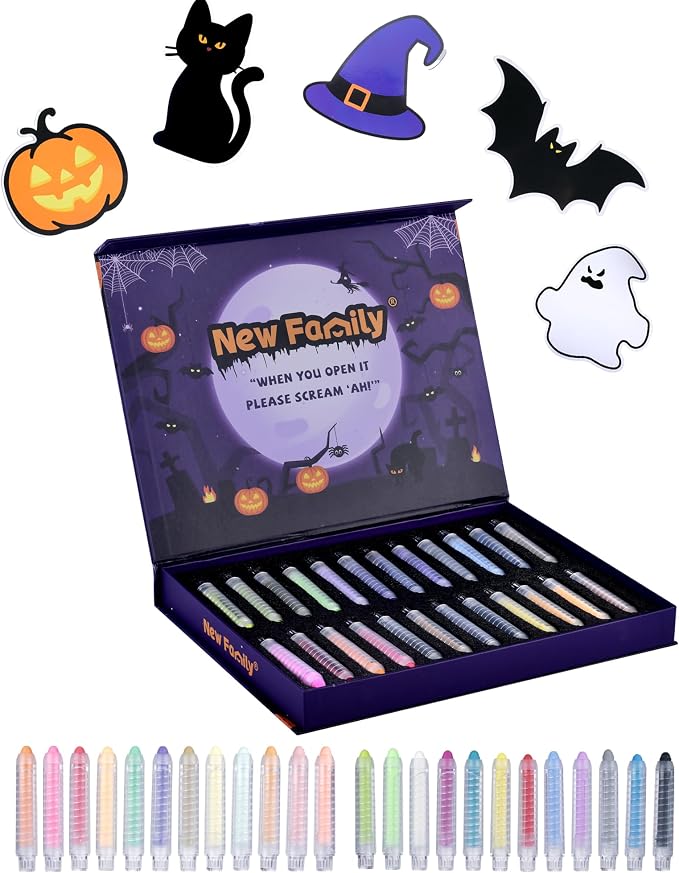 NewFamily Halloween Dustless Chalk Set - Image 8