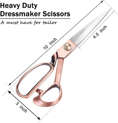 Fabric Scissors Professional 10" Sewing Scissors, Heavy Duty Shears - Image 3