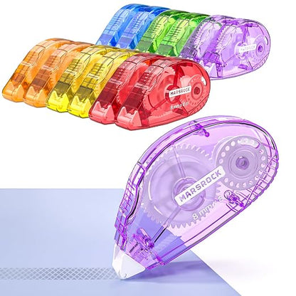 Double-Sided Adhesive Dots Roller – 12 Pack Dots Glue, Craft & Scrapbook by Marsrock