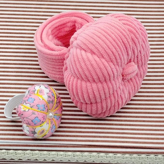 Elastic Wrist Pin Cushion Ring Pincushions Needlework DIY Handcraft Needles - Image 7