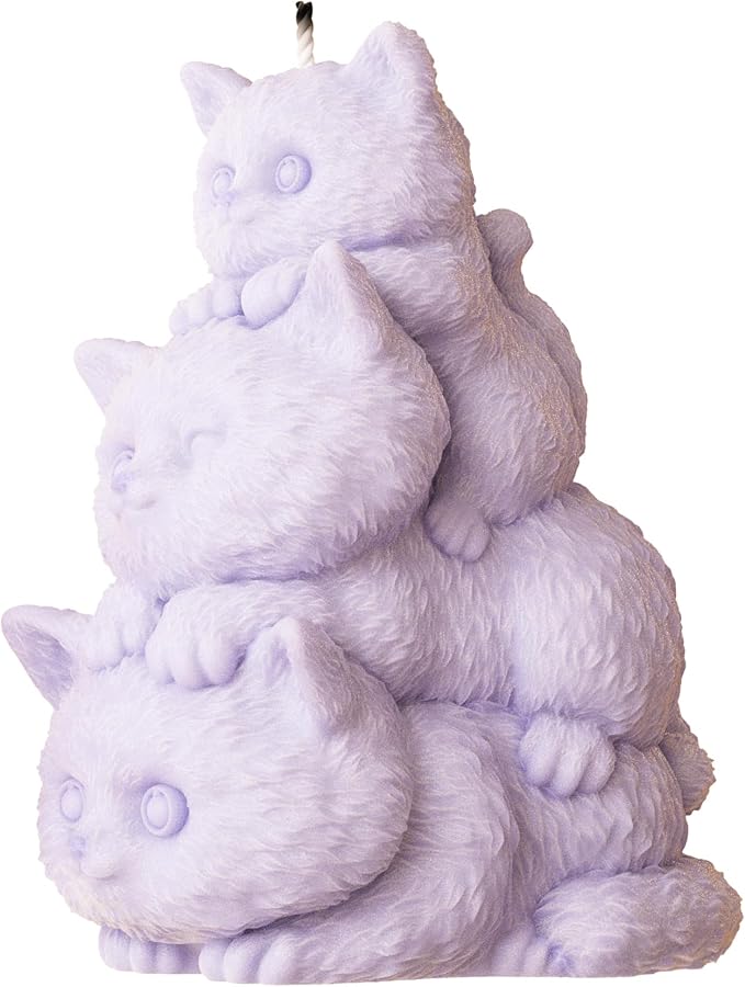 Cat Cylinder Mold Cat Candle - Image 4