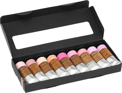 Charvin Extra Fine Professional Artist Oil Paint Set of 9 Shades of Pink - 20ml - Image 2