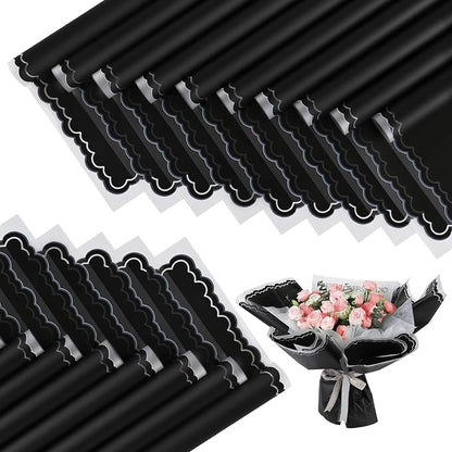 FUHITIM 20 Sheets Flower Wrapping Paper by FUHITIM