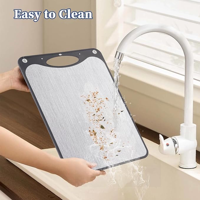 Titanium Cutting Boards For Kitchen, Double Sided Cutting Board, Food Grade - Image 6