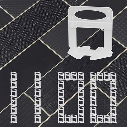 1100 Pcs Tile Leveling System Clips 1/32" by Unknown
