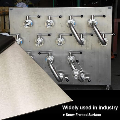 304 Stainless Steel Sheets Metal 12" x 12" x 1/64" Inch 304 Stainless Steel - Image 6