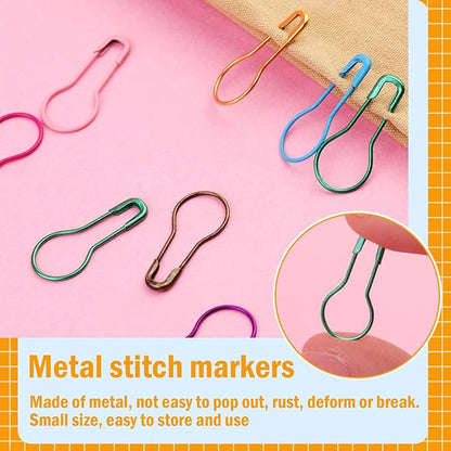 Stitch Markers, Metal Stitch Markers - Image 5